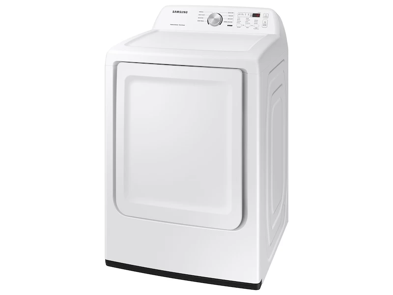 7.2 cu. ft. Gas Dryer with Sensor Dry in White view 3