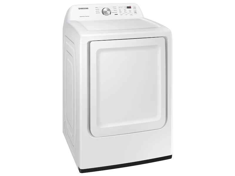 7.2 cu. ft. Gas Dryer with Sensor Dry in White view 2