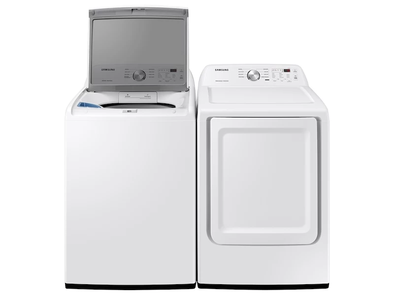7.2 cu. ft. Gas Dryer with Sensor Dry in White view 9