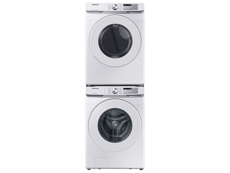 7.5 cu. ft. Smart Gas Dryer with Sensor Dry in White view 7