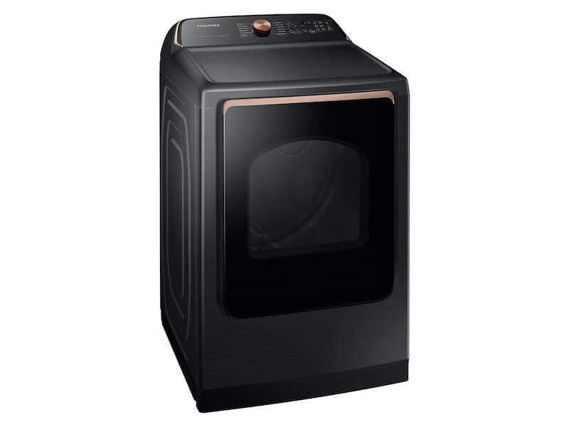 7.4 cu. ft. Smart Gas Dryer with Pet Care Dry and Steam Sanitize+ in Brushed Black view 4