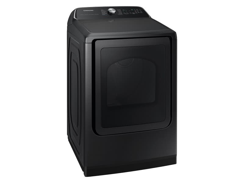 7.4 cu. ft. Smart Gas Dryer with Steam Sanitize+ in Brushed Black view 7