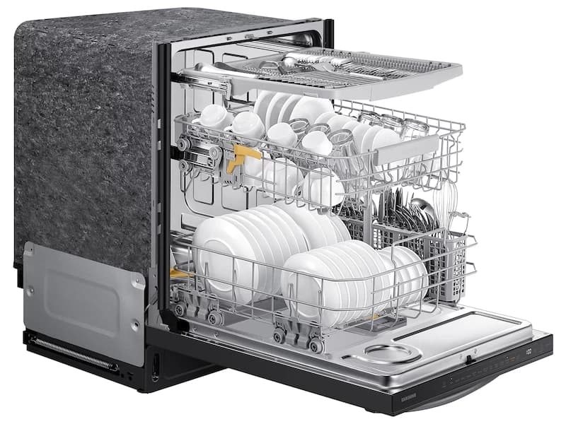 AutoRelease Smart 42dBA Dishwasher with StormWash+™ and Smart Dry in Black Stainless Steel view 8