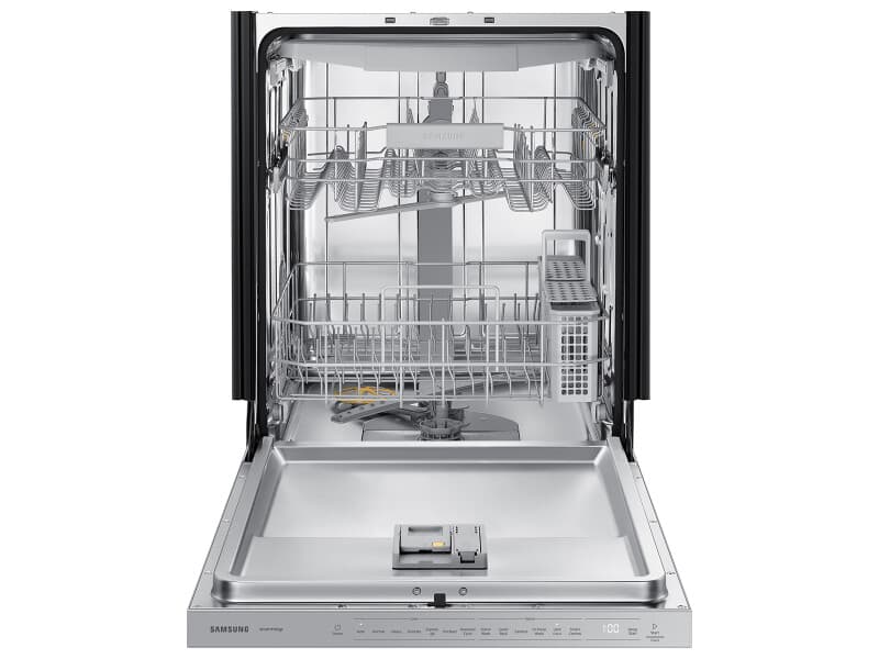 Bespoke, 46 dBA; Storm Wash; 3rd Rack; AutoRelease Dry; Recessed Handle – White Glass view 7