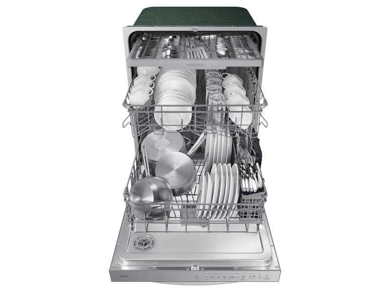51dBA; 3rd Rack, Adjustable Upper Rack, Hybrid Tub; Integrated Controls – Stainless Steel view 7