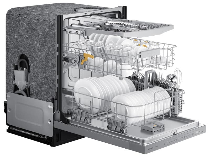 46 dBA; Storm Wash; 3rd Rack; AutoRelease Dry; Recessed Handle – Stainless Steel view 8
