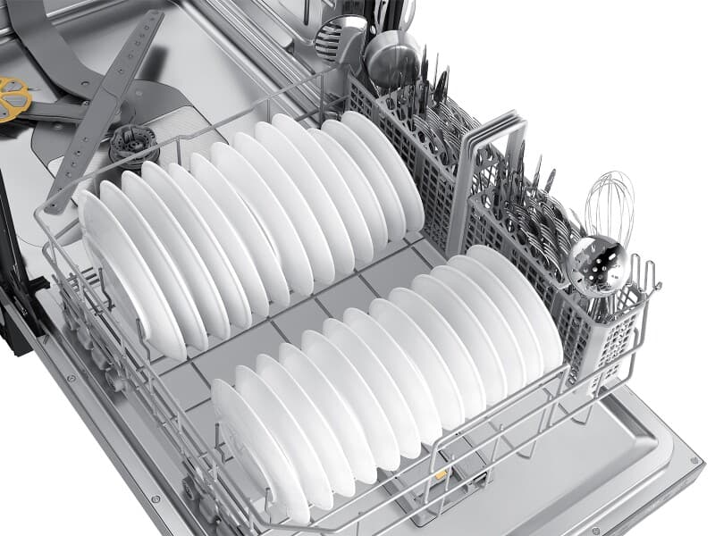 Bespoke AI Dishwasher with StormWash+™ BESPOKE Design and Energy Efficiency Built under – Stainless Steel view 9