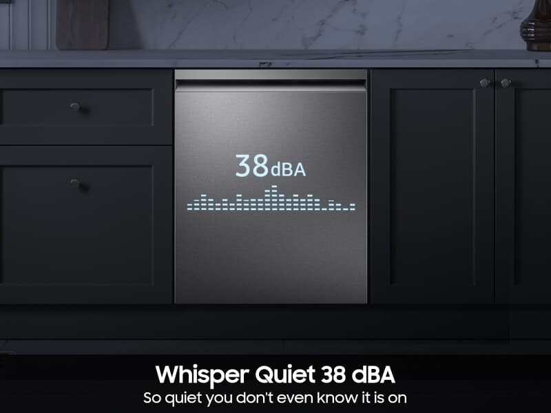 38 dBA Bespoke Smart Dishwasher with 3rd Rack Washing System in Fingerprint Resistant Stainless Steel view 5