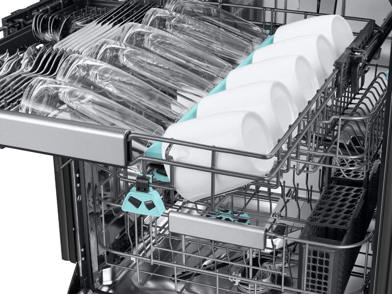 38 dBA Bespoke Smart Dishwasher with 3rd Rack Washing System in Fingerprint Resistant Stainless Steel view 9