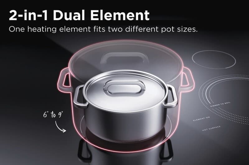 30" Electric Range view 4