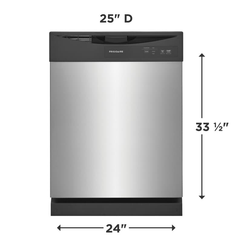24" Dishwasher view 10