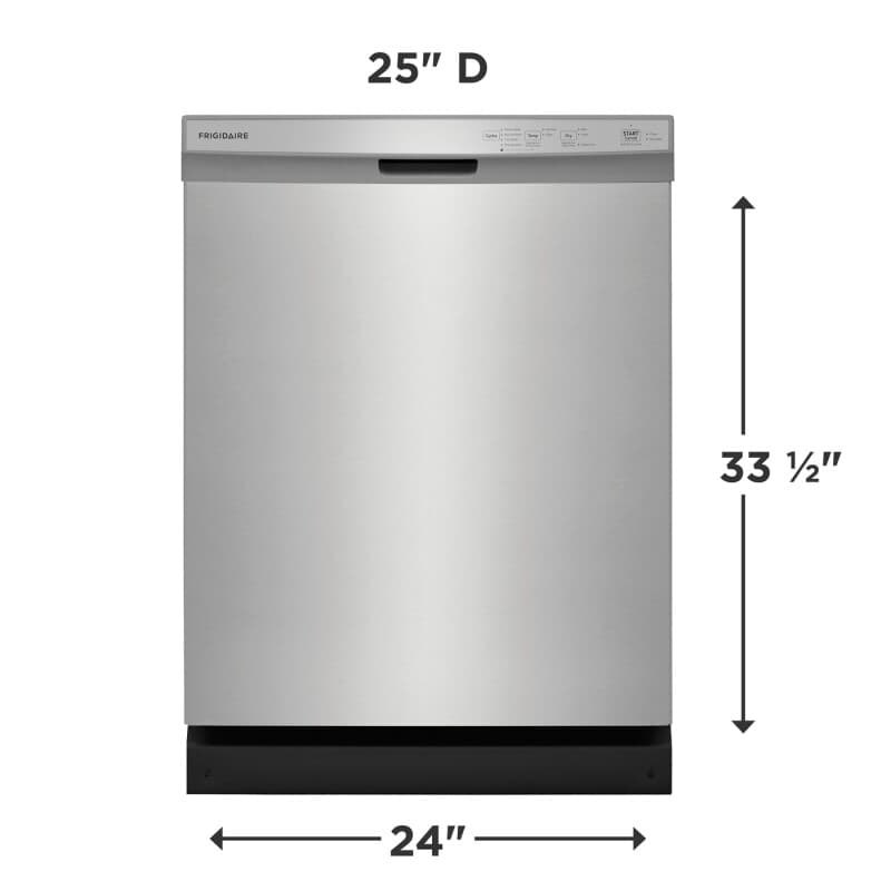 24" Dishwasher view 3