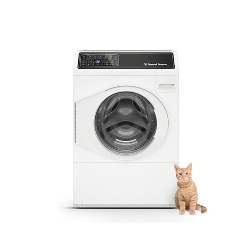 FF7 White Front Load Washer with Pet Plus