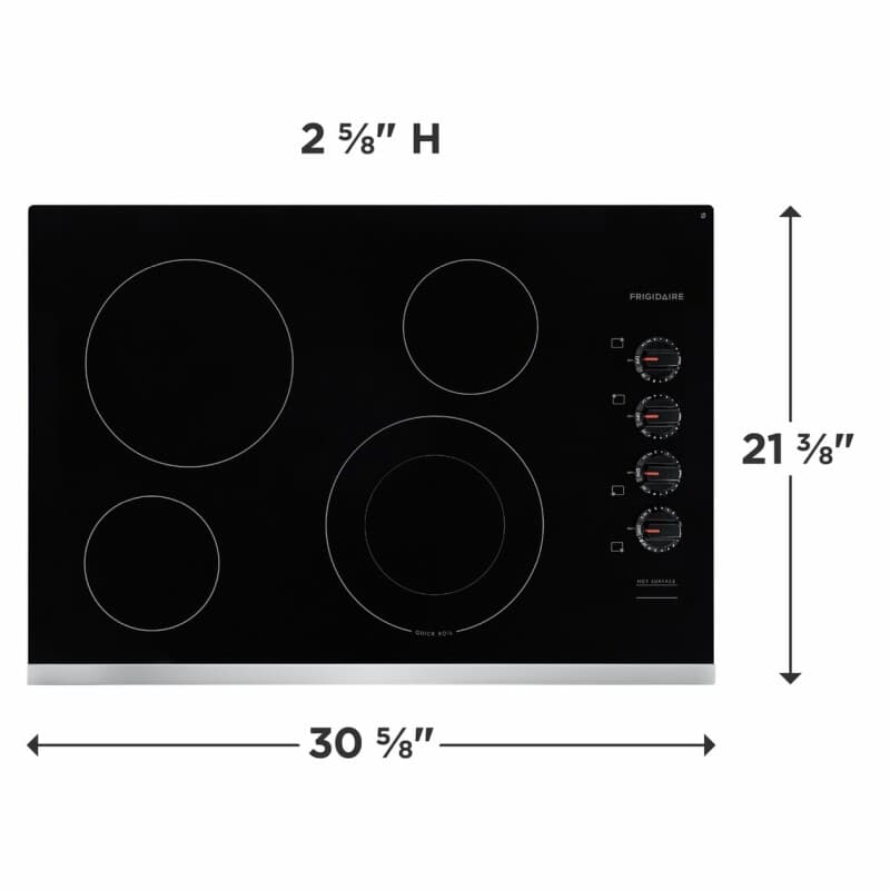 30" Electric Cooktop view 2