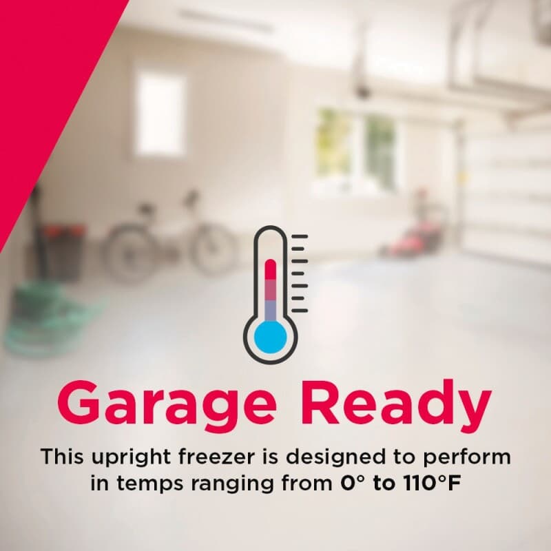 7 Cu. Ft. Garage Ready Upright Freezer view 3