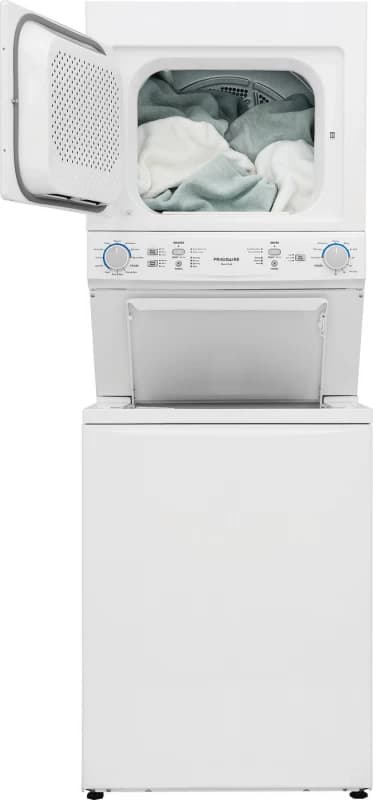 Electric Long Vent Stacked Laundry Center - 3.9 Cu. Ft Washer and 5.5 Cu. Ft. Dryer view 5