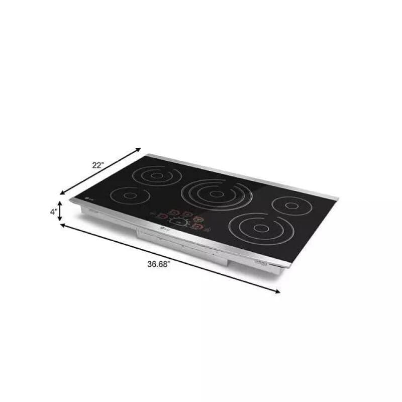 36 Inch Electric Cooktop view 2