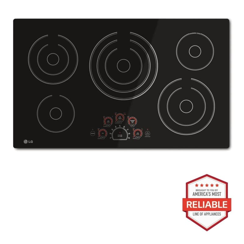 36 Inch Electric Cooktop