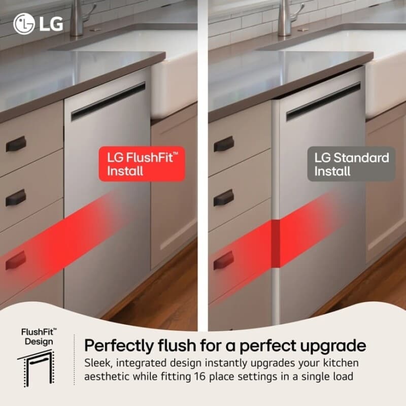Smart Top Control Flushfit Design Dishwasher view 7
