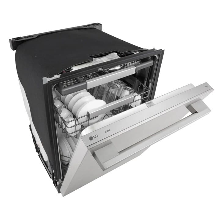 Smart Flushfit™ Top Control Dishwasher With 1-hour Wash & Dry, Quadwash® Pro, Truesteam® And Dynamic Heat Dry™ W/autovent Dry™ view 6