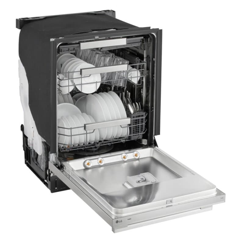 Smart Top Control Dishwasher With Flushfit Design, 1-hour Wash & Dry, Blastzone™, Quadwash® Pro, Truesteam® And Dynamic Heat Dry™ W/autovent Dry™ view 10