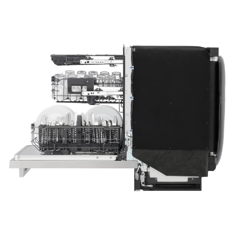 Smart Top Control Dishwasher With Flushfit Design, 1-hour Wash & Dry, Blastzone™, Quadwash® Pro, Truesteam® And Dynamic Heat Dry™ W/autovent Dry™ view 5