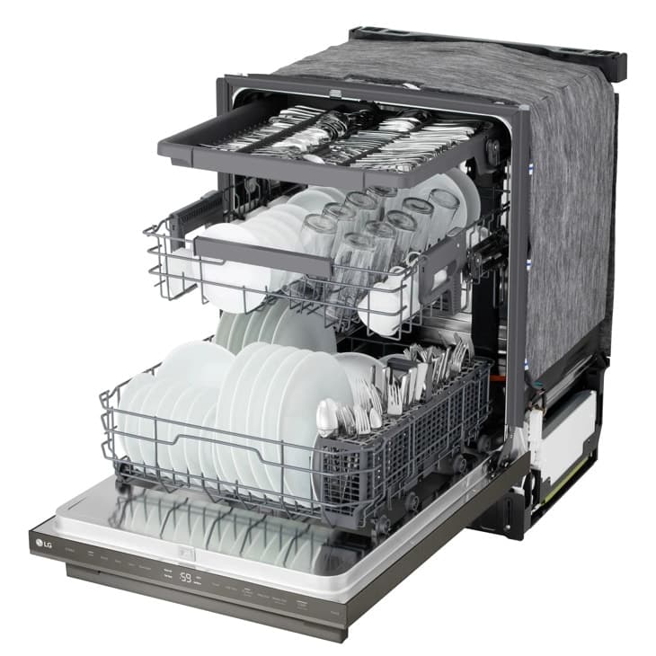 Smart Flushfit™ Top Control Dishwasher With 1-hour Wash & Dry, Quadwash® Pro, And Dynamic Heat Dry™ W/autovent Dry™ view 8