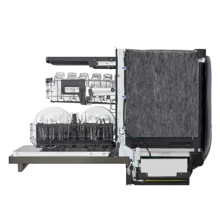 Smart Flushfit™ Top Control Dishwasher With 1-hour Wash & Dry, Quadwash® Pro, And Dynamic Heat Dry™ W/autovent Dry™ view 3
