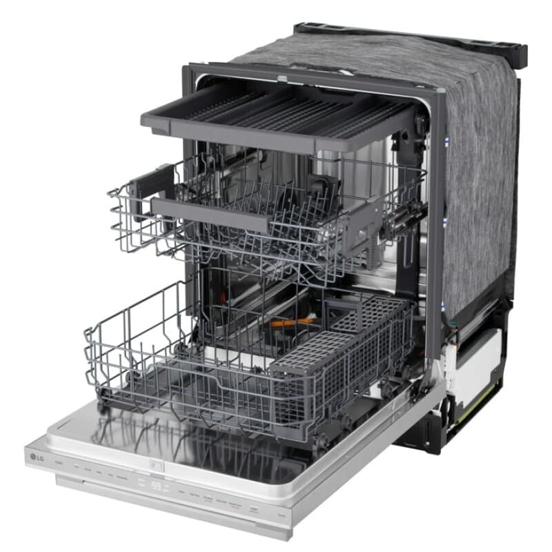 Smart Flushfit™ Top Control Dishwasher With 1-hour Wash & Dry, Quadwash® Pro, And Dynamic Heat Dry™ W/autovent Dry™ view 3
