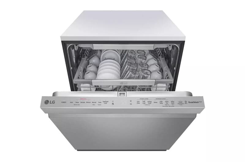 Top Control Smart Wi-fi Enabled Dishwasher With Quadwash™ And Truesteam® view 4