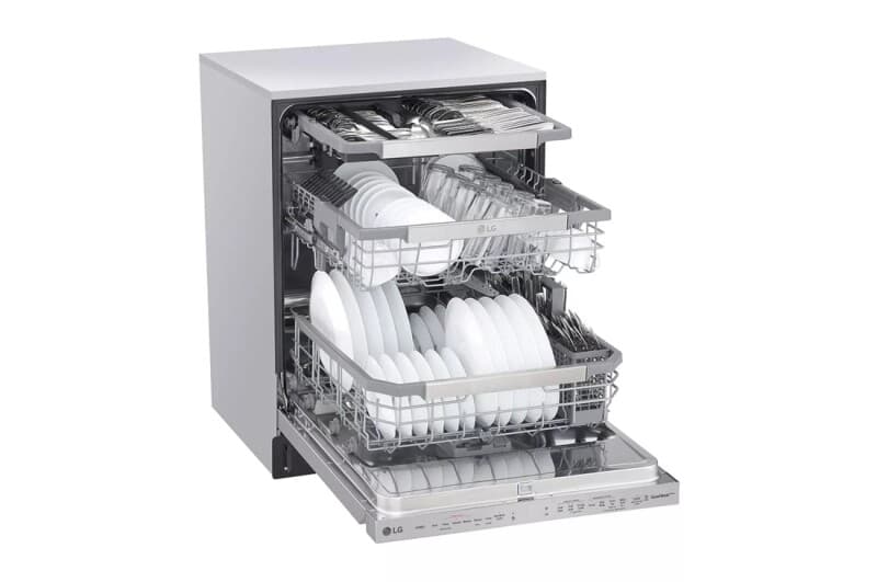 Top Control Smart Wi-fi Enabled Dishwasher With Quadwash™ And Truesteam® view 8