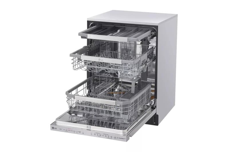 Top Control Smart Wi-fi Enabled Dishwasher With Quadwash™ And Truesteam® view 9