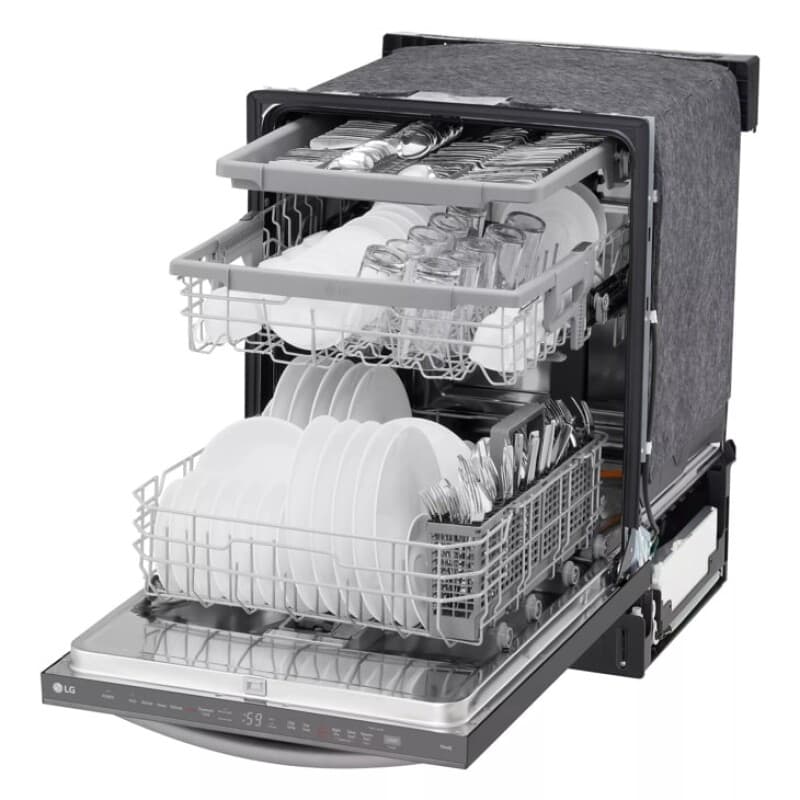 Top-control Dishwasher With 1-hour Wash & Dry, Quadwash® Pro, And Dynamic Heat Dry™ view 4