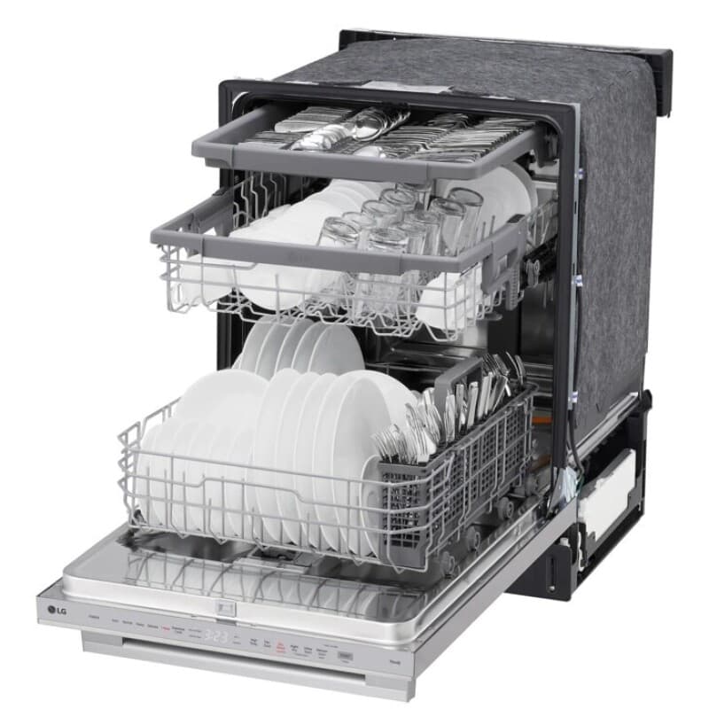 Top-control Dishwasher With 1-hour Wash & Dry, Quadwash® Pro, And Dynamic Heat Dry™ view 3