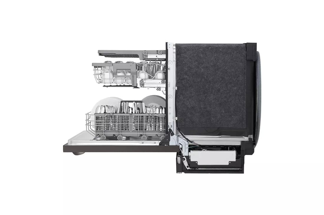 Top Control Smart dishwasher with Quadwash™ view 9
