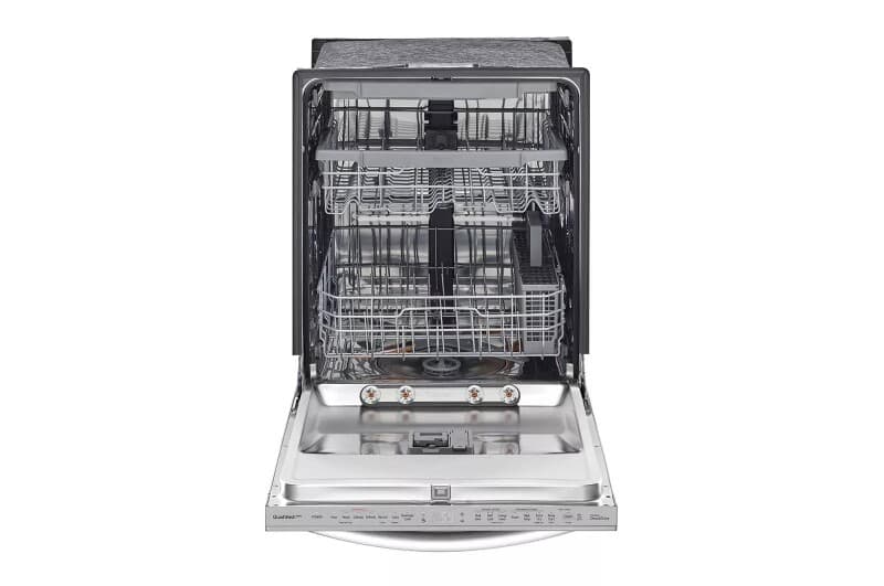 24 Inch Quadwash® Top Control Dishwasher - Stainless Steel view 2