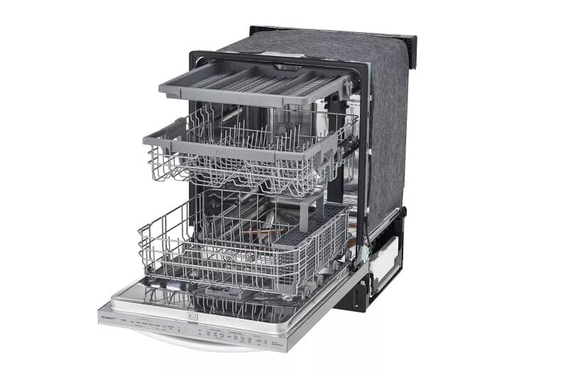 24 Inch Quadwash® Top Control Dishwasher - Stainless Steel view 7