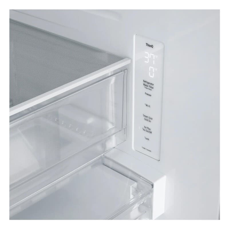 25 Cu. Ft. Standard-depth Max™ 3-door French Door Refrigerator With External Ice And Water Dispenser view 6