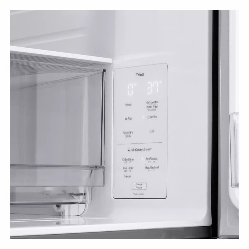 26 Cu. Ft. Counter-depth Max, 4-door French Door Refrigerator With Full-convert Drawer™ And Internal Water Dispenser view 5