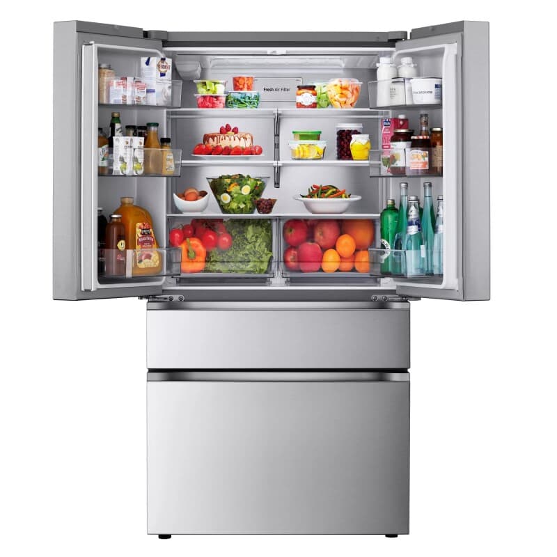 26 Cu. Ft. Counter-depth Max, 4-door French Door Refrigerator With Full-convert Drawer™ And Internal Water Dispenser view 4
