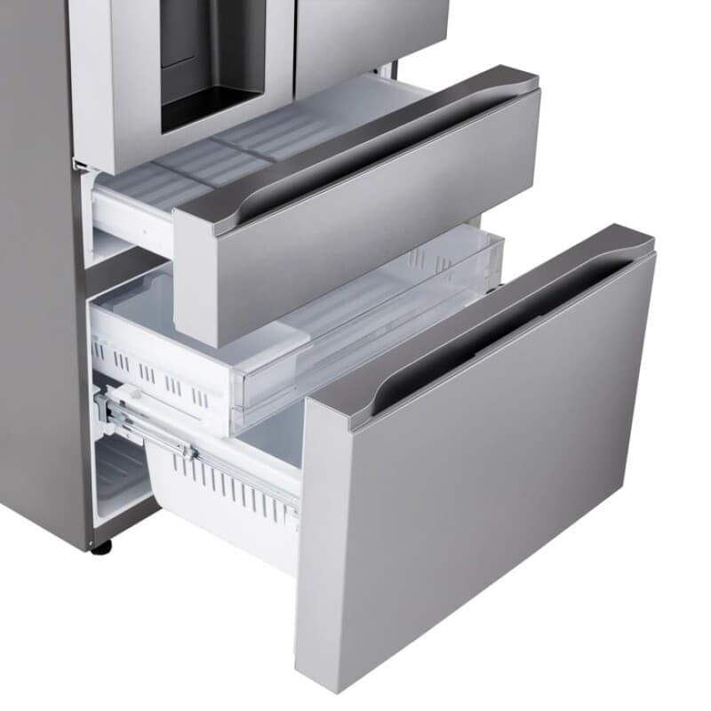 29 Cu. Ft. Standard-depth Max™ 4-door French Door Refrigerator With Full-convert Drawer™ view 10