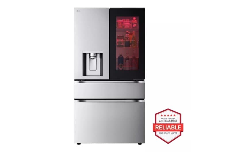 29 Cu. Ft. Smart Instaview® Door-in-door® Standard-depth Max™ 4-door French Door Refrigerator With Mycolor™