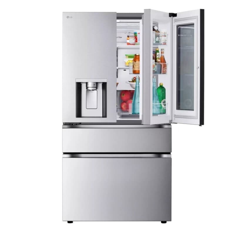 29 Cu. Ft. Smart Instaview® Door-in-door® Standard-depth Max™ 4-door French Door Refrigerator With Mycolor™ view 5