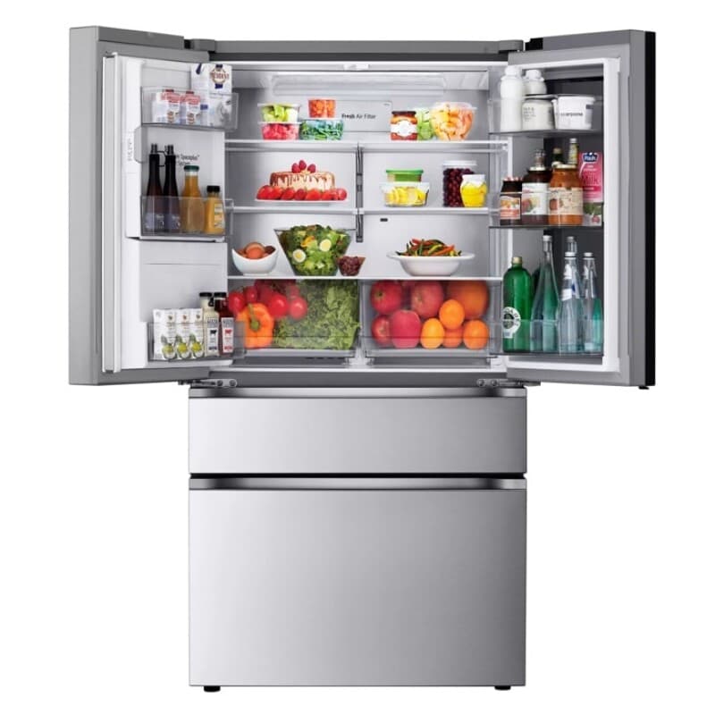 29 Cu. Ft. Smart Instaview® Door-in-door® Standard-depth Max™ 4-door French Door Refrigerator With Mycolor™ view 4