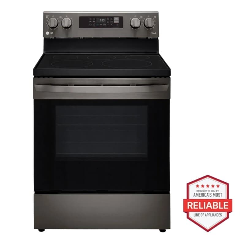 6.3 Cu. Ft. Smart Wi-fi Enabled Fan Convection Electric Range With Air Fry & Easyclean® view 10