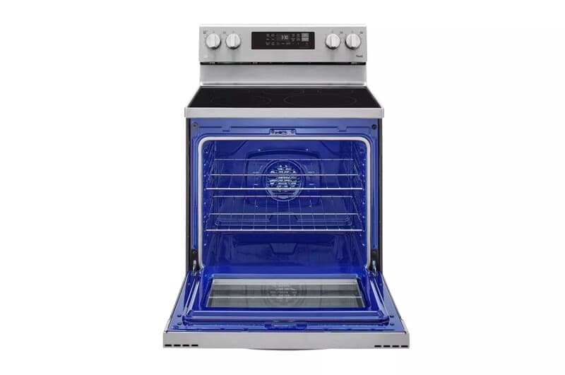 6.3 Cu. Ft. Smart Wi-fi Enabled Fan Convection Electric Range With Air Fry & Easyclean® view 4