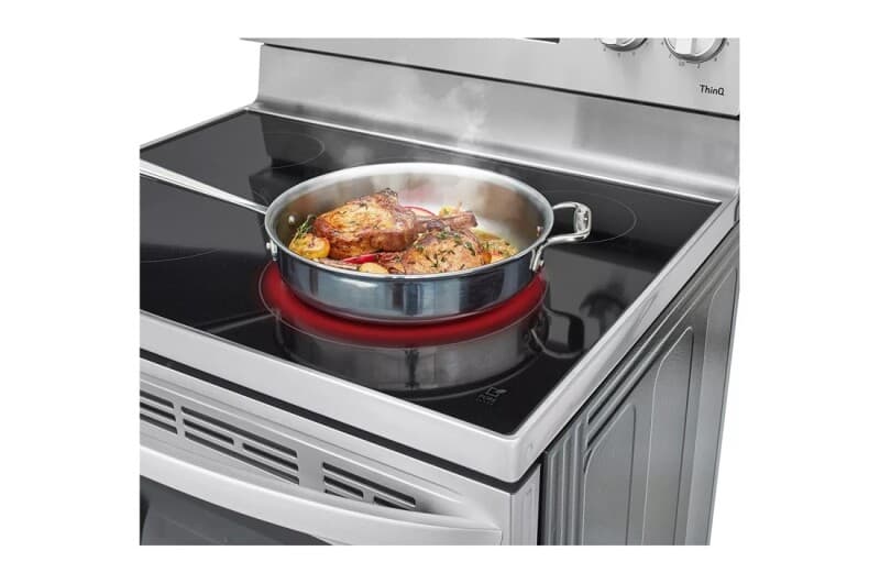 6.3 Cu. Ft. Smart Wi-fi Enabled Fan Convection Electric Range With Air Fry & Easyclean® view 9