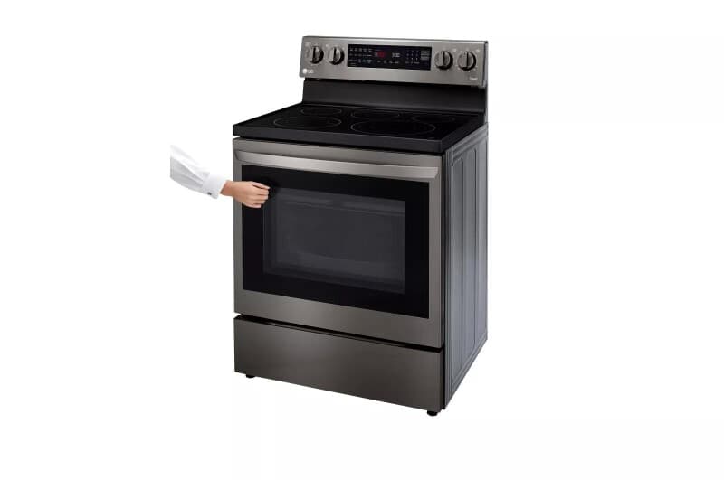 6.3 Cu. Ft. Smart Wi-fi Enabled True Convection Instaview® Electric Range With Air Fry view 6