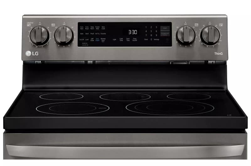 6.3 Cu. Ft. Smart Wi-fi Enabled True Convection Instaview® Electric Range With Air Fry view 3