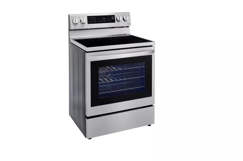 6.3 Cu. Ft. Smart Wi-fi Enabled True Convection Instaview® Electric Range With Air Fry view 2